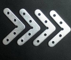 Quality Furniture Use LED Light Fixture Parts Stainless Steel Angle Iron Corner Bracket Fastener wholesale