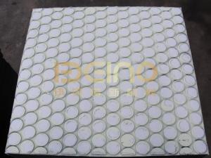 Quality Alkali Resistance Rubber Ceramic Liners Ceramic Composite Rubber Sheet wholesale