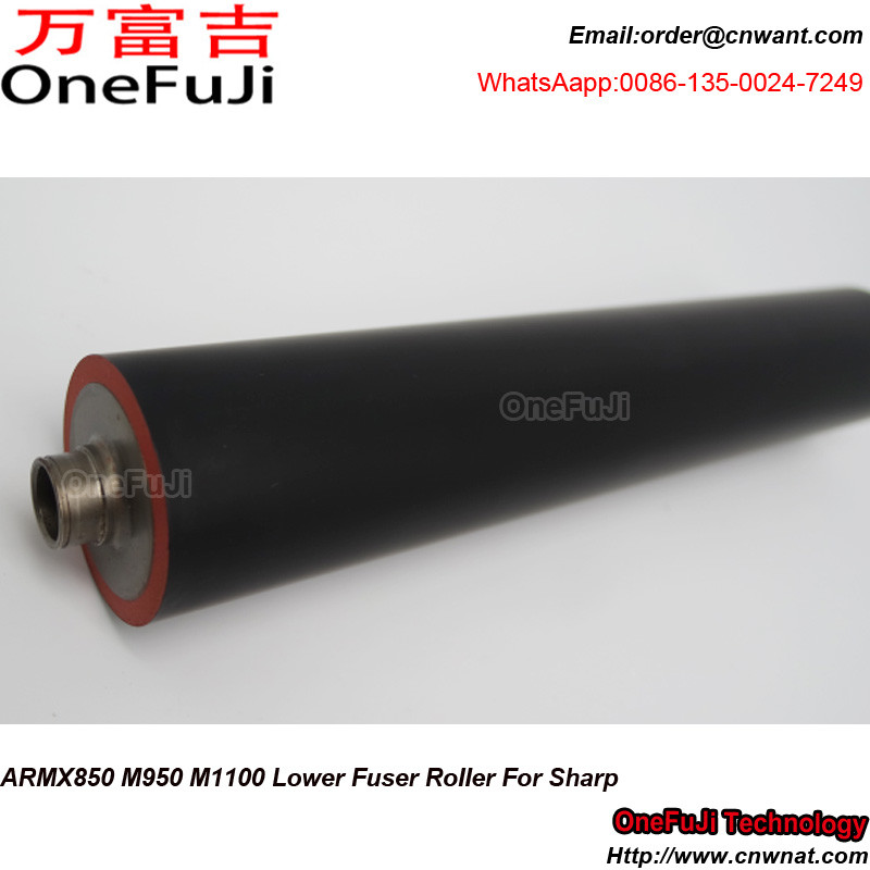 sharp ARMX850 ARMX950 ARMX1100 lower roller, sleeved pressure roller, NROLI1657FCZZ, MXM850 copier parts