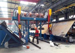 Quality 2000mm Web Height H Beam Line , Automatic T Type SAW H Beam Cutting Machine wholesale