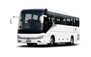 Quality 55 Seats Used YUTONG Bus White Luxury Seats 100km/H Max Speed With Automatic Door wholesale