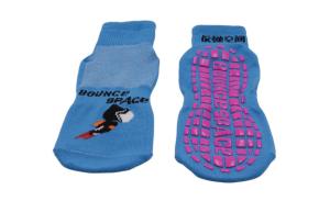 Quality Top Jump Safety Trampoline Park Socks Unisex Kids / Adult Standard Thickness wholesale