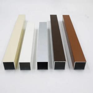 Quality Customized Size Square 2X2 Aluminum Structural Aluminum Alloy Hollow Tube wholesale