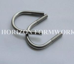Quality U Shape Anchor Bolts With Nuts Concrete Forming Accessories For Foundation Concrete Construction wholesale