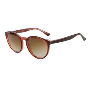 Quality UV400 Lens Retro Round Acetate Sunglasses 4 Color OEM For Women Men wholesale