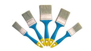 Quality Disposable Polyester White Bristle Paint Brush Bulk 30mm wholesale