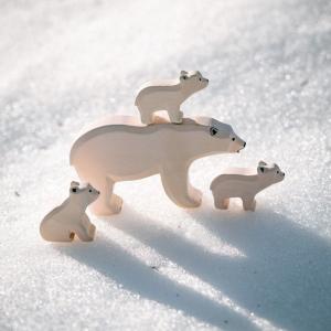Quality ISO9001 Pine Handmade Wooden Animals Waldorf Montessori Toys wholesale