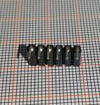 Terastor Round hole socket/Female Header 2.54mm 1*6P ninety degrees