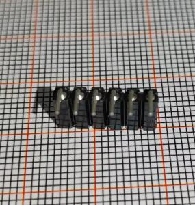Quality Terastor Round hole socket/Female Header 2.54mm 1*6P ninety degrees wholesale