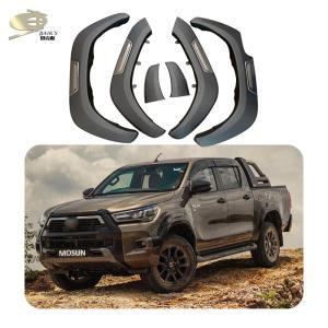 Quality 2.5mm Thickness Car Fender Flares For Hilux Revo Rocco 2021 wholesale