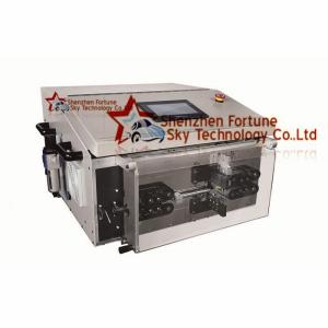 Quality Fully Automatic Round Sheathed Cable Cutting Stripping Machine Strip Jacket Not Insulation Of Core Wires wholesale