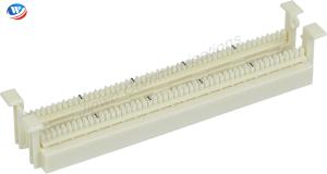 Quality Cream White Horizontal 110 Wiring Blocks Telecommunication 50 Pair wholesale