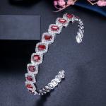 Fashion Cubic Zirconia Bracelet Bangle Chain Bracelets For Women Gold Silver