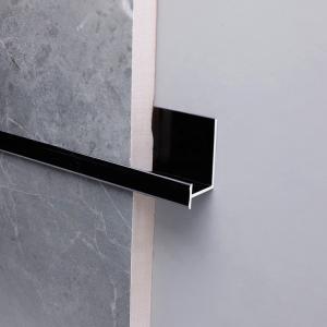 Quality Polished H Shape 20mm Aluminium Tile Trim Stripes Profile wholesale