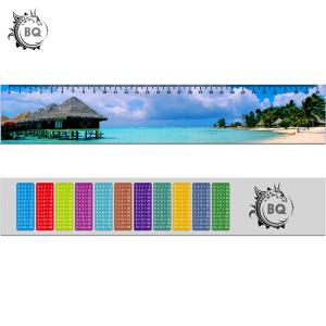 Quality Durable Custom Lenticular Printing / Catoon 3d Lenticular Ruler For Kids wholesale
