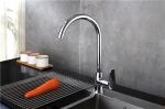 Stainless Steel Basic Kitchen Faucet Spogits One Hole Basin Mixer Taps