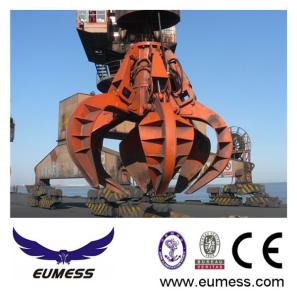 Quality Steel Scrap Motor hydraulic orange peel grab wholesale