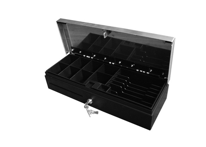 5.1 KG Pos Cash Box Fliptop Cash Drawer With USB Interface Box 6 Bill 8 Coin 170B
