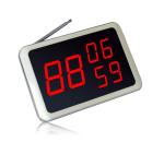 Hot sale long range wireless restaurant waiter service electronic number display