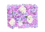 80*60cm 100*80cm 120*100cm Hanging Fake Silk Hydrangea Wall Panel