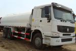6 x 4 Driving 260HP Fuel Tanker Trucks With Carbon Steel Tank