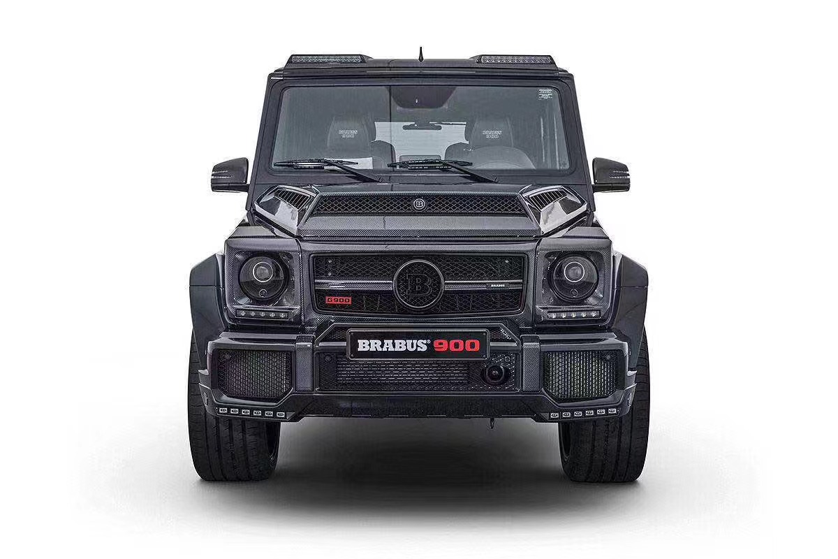 For Benz G Class W463 G500 G550 G63 Carbon Fiber Machine Cover W463 Upgraded B900 Style Hood