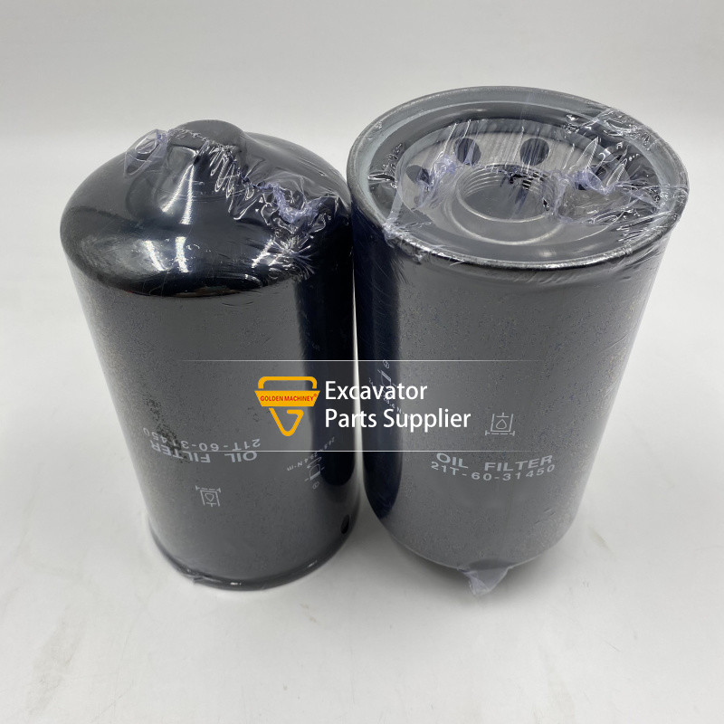 21T-60-31450 Hydraulic Oil Return Filter Element Excavator Engine Parts