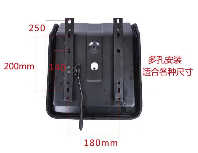 PU Universal Forklift Seat Excavator Replacement Seat Customized Color