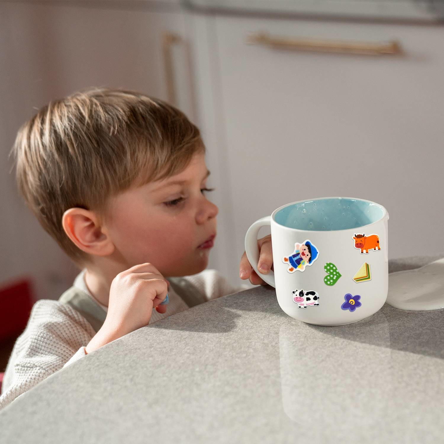 Removable Reusable Preschool Books Children Learning Toy Eco Friendly