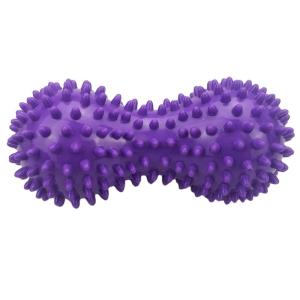 Quality PVC peanut Spinball Yoga ball massage acupoint grip hedgehog ball plantar health muscle relaxation fascia ball wholesale