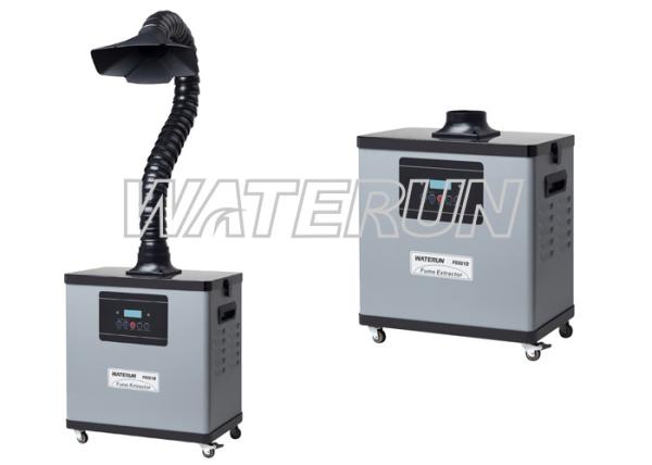 Mobile 110 V Benchtop Solder Fume Extractor For Air Purifying , Fume Extraction