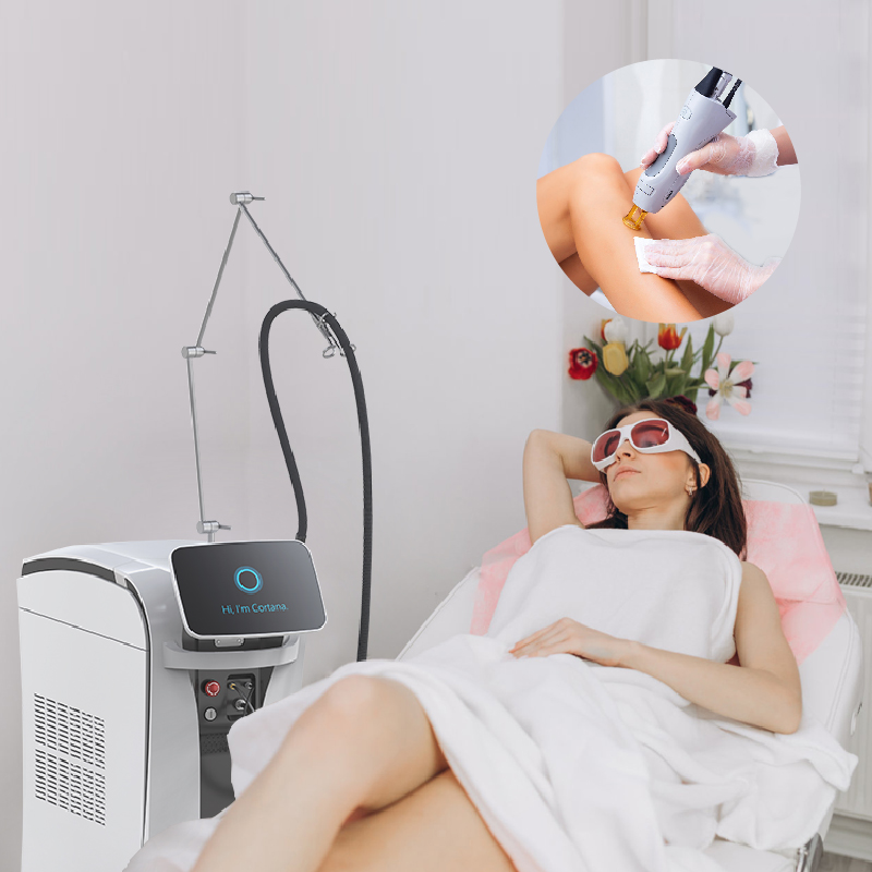 Professional 755nm Alexandrite Laser Hair Removal Machine with Wide Pulse Width Range