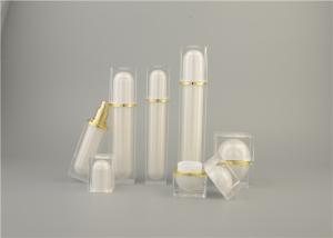 China Sample Jars Plastic Factory Lotion Bottle Cosmetic Dispenser Empty Packaging Plastic Lotion Bottles  Small Cosmetic Jar on sale