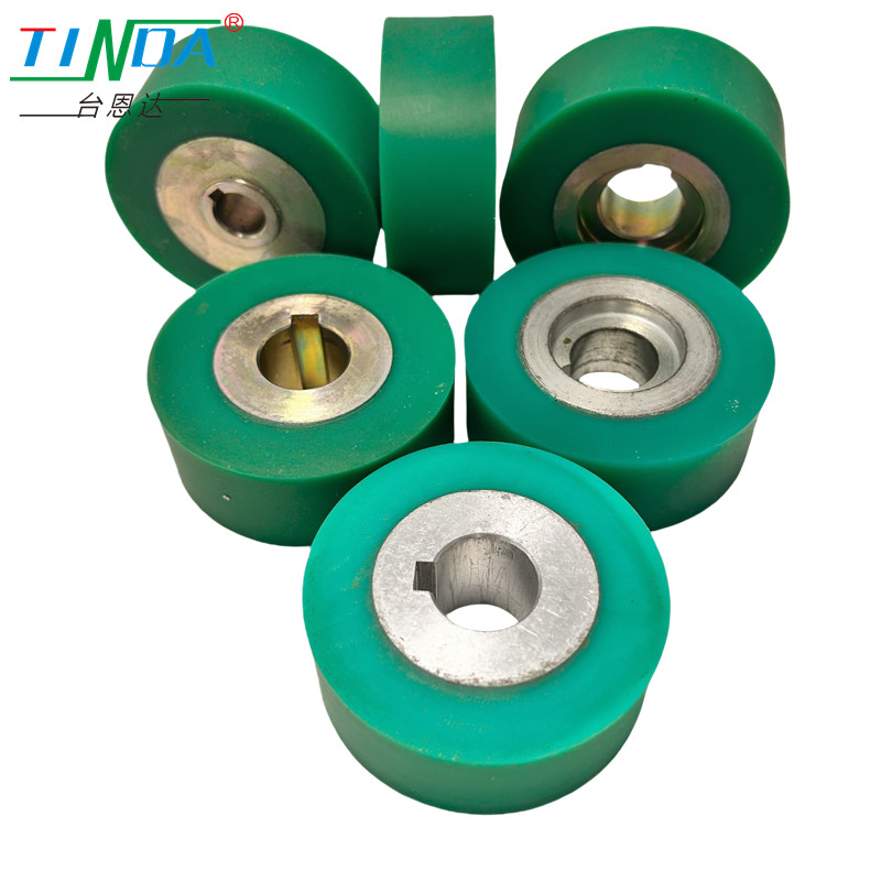High Temperature Up to 750 Celsius Hot air Seaming Silicone Rubber Wheel with Wear Resistance Yes