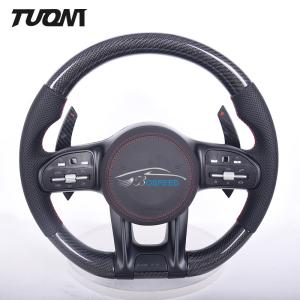 Quality Perforated Leather Mercedes Benz Steering Wheel Carbon Fiber wholesale