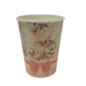 Quality Coffee 12oz Single Wall Paper Cup Customized PE Based Disposable Coffee Cups wholesale