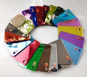 Quality 0.6mm-6mm Customizable Mirror Acrylic Sheet One Way Decorative Large Size wholesale