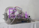 Pneumatic Liquid Filling Divice Double Heads 1000BPH Beverage