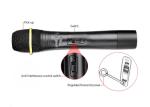 Meeting Room UHF Wireless Microphone ±0.005% Radio Frequency Stability