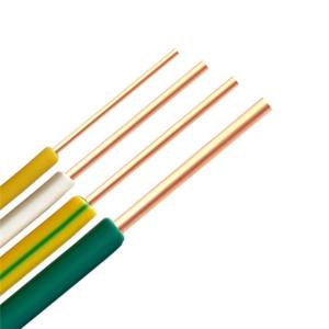 Quality Solid Conductor Copper 1.5mm PVC Insulated Electric Cable Wire with Rated Voltage 450/750V wholesale