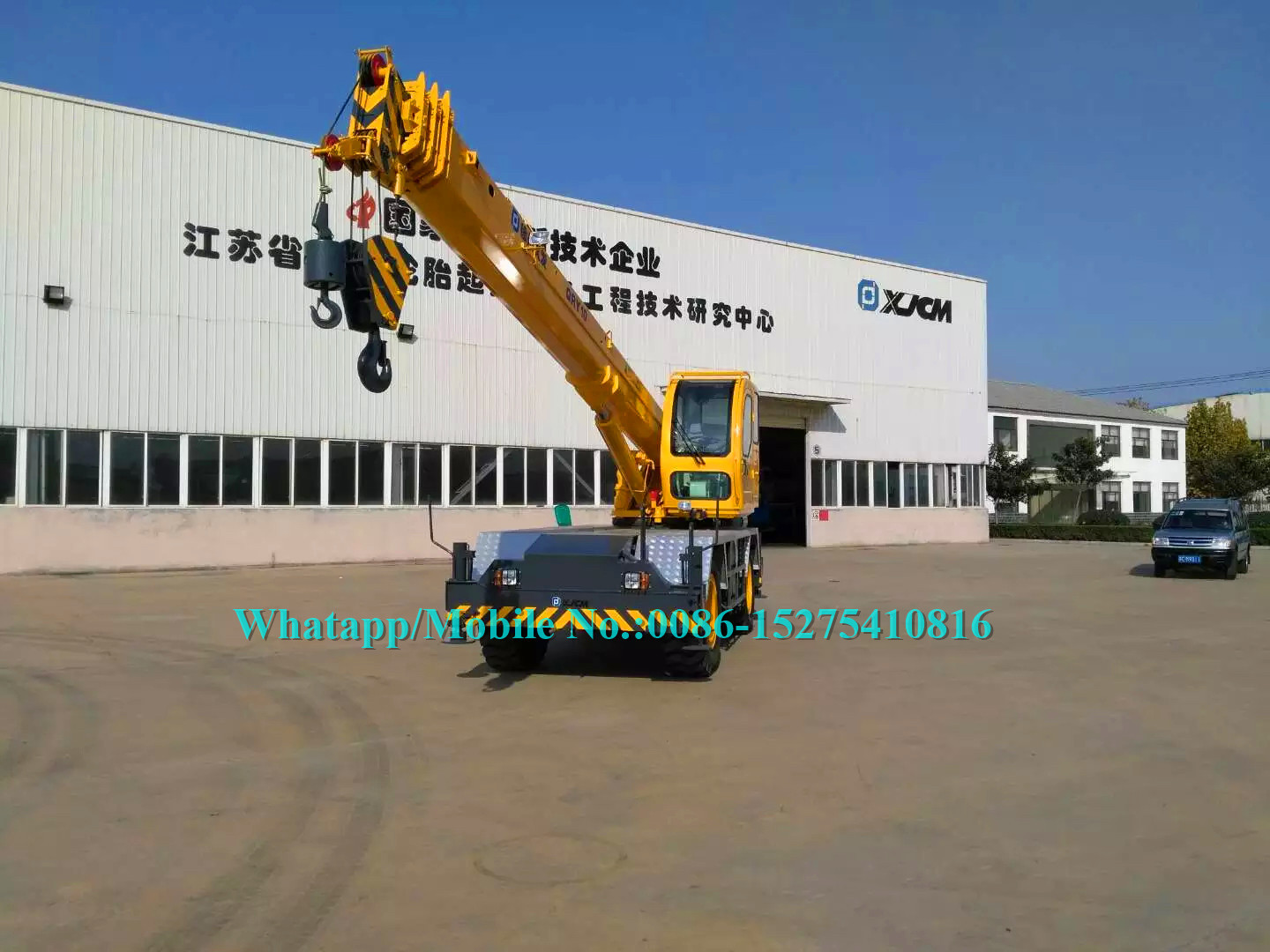 All Wheel Drive 4x4 XCMG Sany 10 Ton RT10 Mobile rough terrain crane telescopic Boom High Cost Effective
