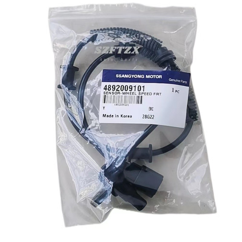 Genuine New 4892009101 48920-09101 ABS Sensor Wheel Speed Front For Ssangyong Kyron Actyon Rexton