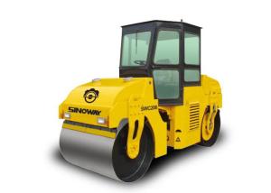 Quality 6 ton Building Construction Equipments Mechanical Transmission Vibratory Tandem Roller wholesale