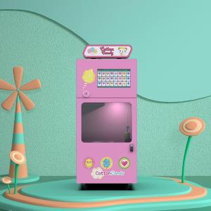 Quality Coin Bill Automatic Cotton Candy Vending Machine wholesale