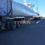 56m Wind Blade Trailer TITAN Wind Turbine Blade Trailer for Windmill Turbine