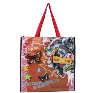 Quality Customized 100% Polypropylene Tote Bags Silk Screen Printing Hot Stamping wholesale