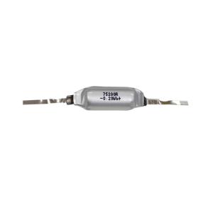 Quality Ultra Small Lithium Ion Battery Cell 3.7V 52mAh 75200 For Smart Bracelet , GPS Tracker wholesale