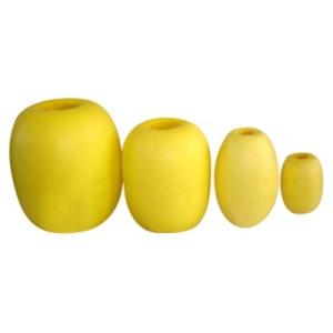 Quality EVA Oval Fishing Net Floats Corrosion Resistance Tear Resistance wholesale