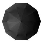 Windproof 10-Ribbed Metal Shaft Automatic Open / Close Travel Umbrella