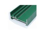 Colored Rectangular Aluminum Tubing , Extruded Aluminum Window Frame